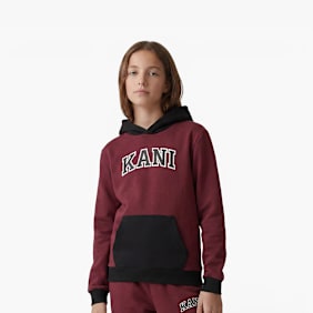 Karl Kani Serif Hoodie Junior rouge