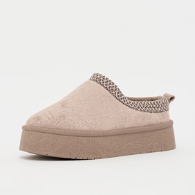 Decibel Liorah Plateau Leather Slide beige