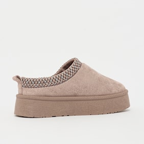 Decibel Liorah Plateau Leather Slide bege