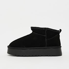 Decibel Pipah Plateau Leather zwart