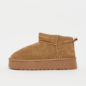 Decibel Pipah Plateau Leather Boot bege