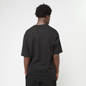New Era Floral Oversized Tee zwart