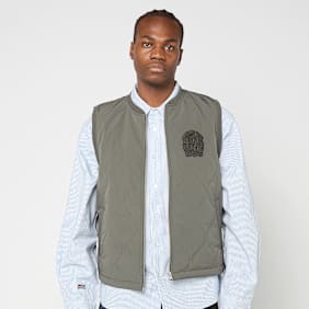 Prohibited Quilted Club Vest vert
