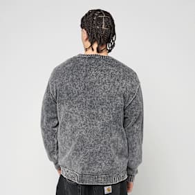 Decibel Washed Knit Sweater grijs
