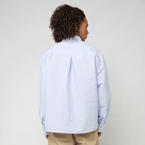 Another Cotton Lab Everyday Oxford Shirt niebieski