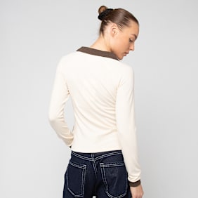 Another Cotton Lab Another Rib Jersey WMN bege