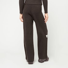 Another Cotton Lab Another Wide Leg Knit Pant brun