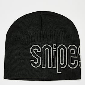 SNIPES Outline Seasonal Logo Skully Beanie schwarz
