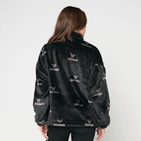 Felicious Teddy Logo Jacket crna
