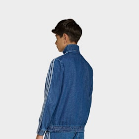 adidas Originals Firebird Denim Tracktop plava