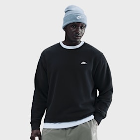 Nike Club Fleece Crew schwarz
