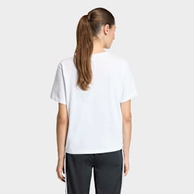 adidas Originals Trefoil Boxy Tee blanc