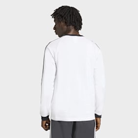 adidas Originals 3-Stripes Longsleeve Tee blanco