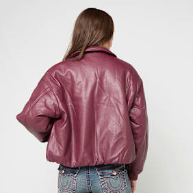 Decibel Padded PU Jacket rot