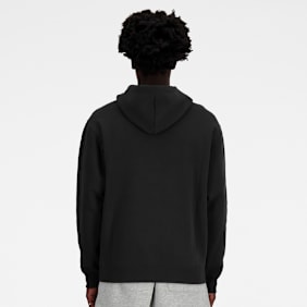 New Balance Sport Essentials Logo Fleece Full Zip schwarz