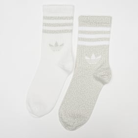adidas Originals 2 PACK - 3-Stripes Glitter Crew Socks višebojno