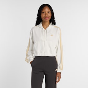 New Balance Interlock Full Zip beige