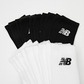 New Balance 10 PACK - Everyday Crew Socks schwarz