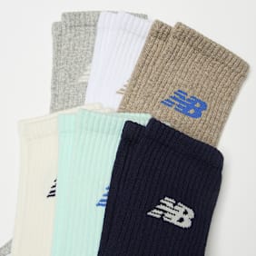 New Balance 6 PACK - Everyday Seasonal Crew multicolore