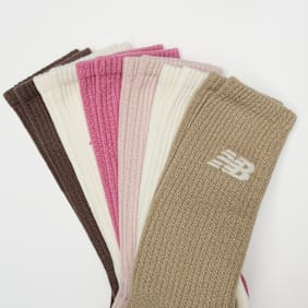 New Balance 6 PACK - Everyday Seasonal Crew Socks višebojno
