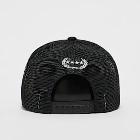 Field Grade Beware of Dog Twill Mesh Trucker negro