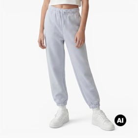 Nike   W J BRKLN FLC PANT  24 orchid/black blauw