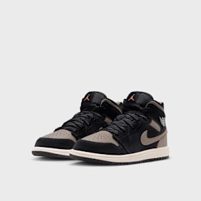 Jordan Air Jordan 1 Mid Dzieci czarny
