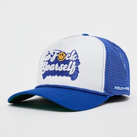 Field Grade Go F Yourself Twill Mesh Trucker plava