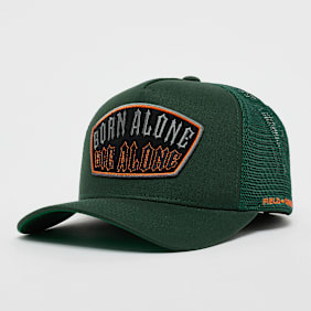 Field Grade Die Alone Twill Mesh Trucker vert