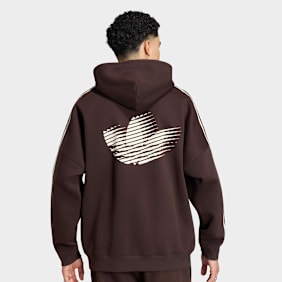 adidas Originals Loose Fitted Graphic Hoody bruin