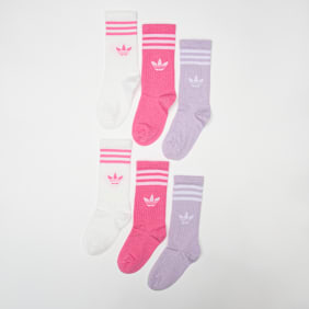 adidas Originals 6 PACK - 3-Stripes Crew Socks multicolore