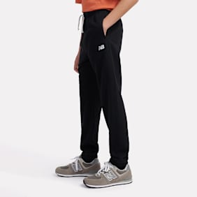 New Balance French Terry Small Logo Jogger zwart