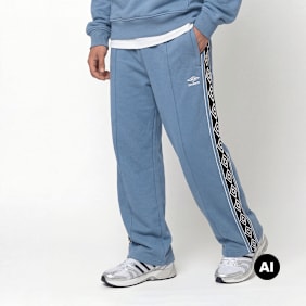 Umbro Taped Track Pant blauw