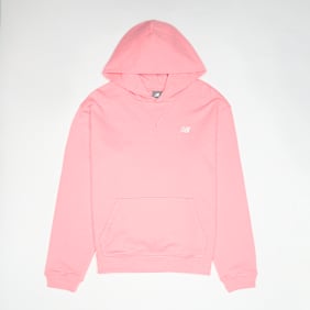 New Balance Small Logo Hoodie różowy