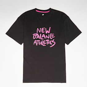 New Balance Athletics Graffiti Graphic Tee negro
