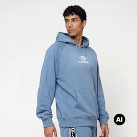 Umbro Iconic Hoodie blauw