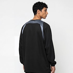 Umbro Panelled Longsleeve Jersey czarny