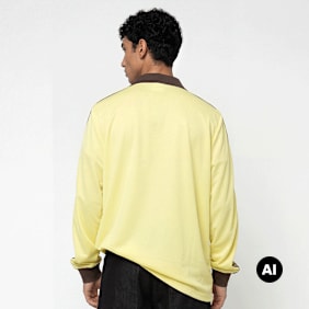 Umbro Taped Longsleeve Jersey jaune
