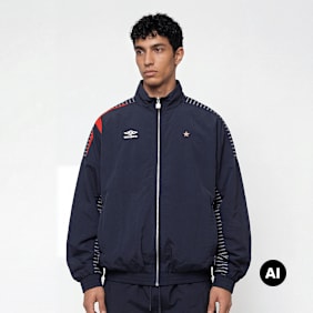 Umbro Relaxed Track Jacket niebieski