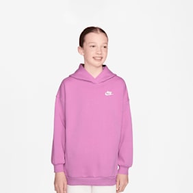 Nike   Sportswear Club Fleece Oversized Pullover Hoodie rosa