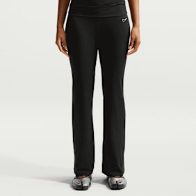 Nike   Flared Broek zwart