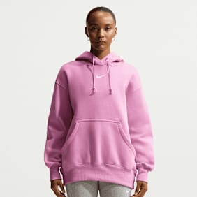 Nike   Sportswear Phoenix Fleece Oversized Hoodie rosa