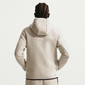 Nike Tech Fleece Full Zip Windrunner Hoodie beige