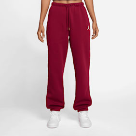 Jordan W J BRKLN FLC PANT  24 orchid/black crvena