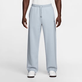 Jordan Brooklyn Oversized Open-Hem Pants azul