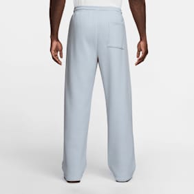 Jordan Brooklyn Oversized Open-Hem Pants blau