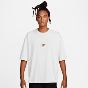 Jordan Flight Graphic Oversized Shortsleeve Crew blanc