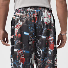 Jordan Flight Printed Cat Scratch Shorts multicolore