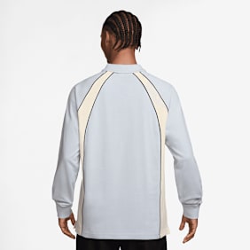 Jordan Flight Long-Sleeve Polo Jersey blauw