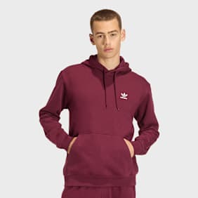 adidas Originals Essential Loose Fleece Hoodie rot